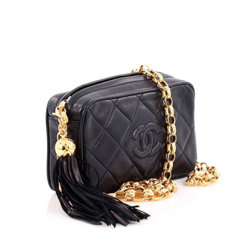 chanel mini camera case bag|chanel vintage tassel camera bag.